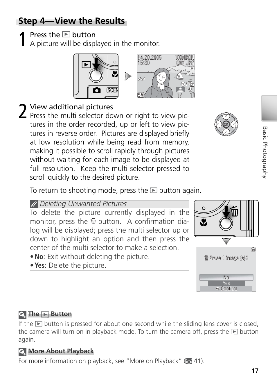 Step 4 — view the results | Nikon S2 User Manual | Page 27 / 110