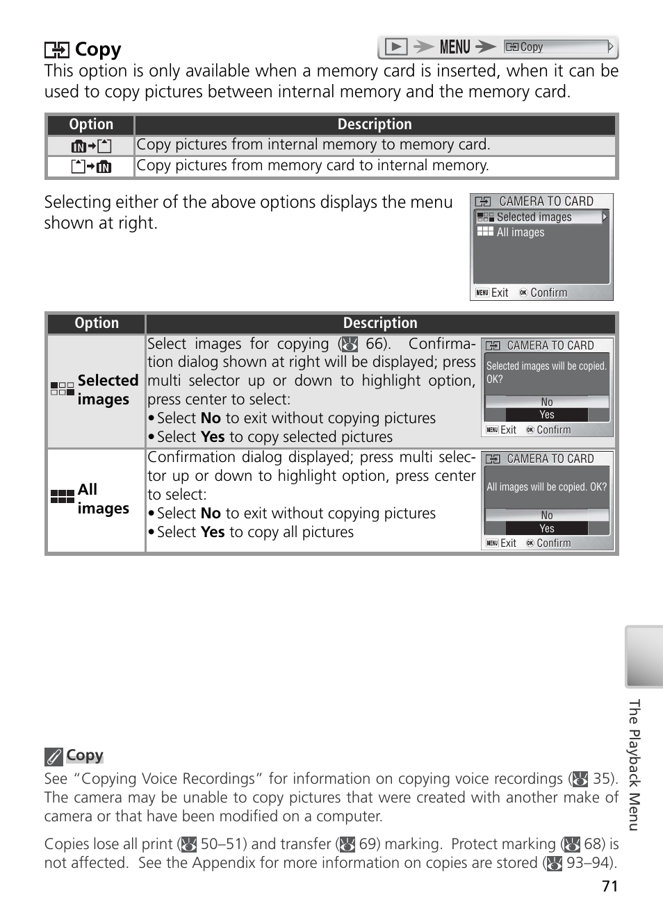 Copy | Nikon S2 User Manual | Page 81 / 110