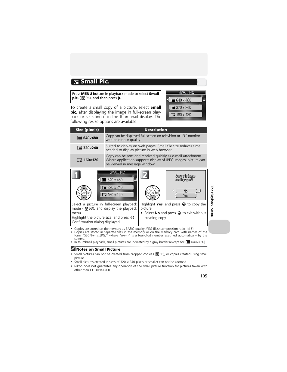 Small pic | Nikon 4200 User Manual | Page 115 / 152