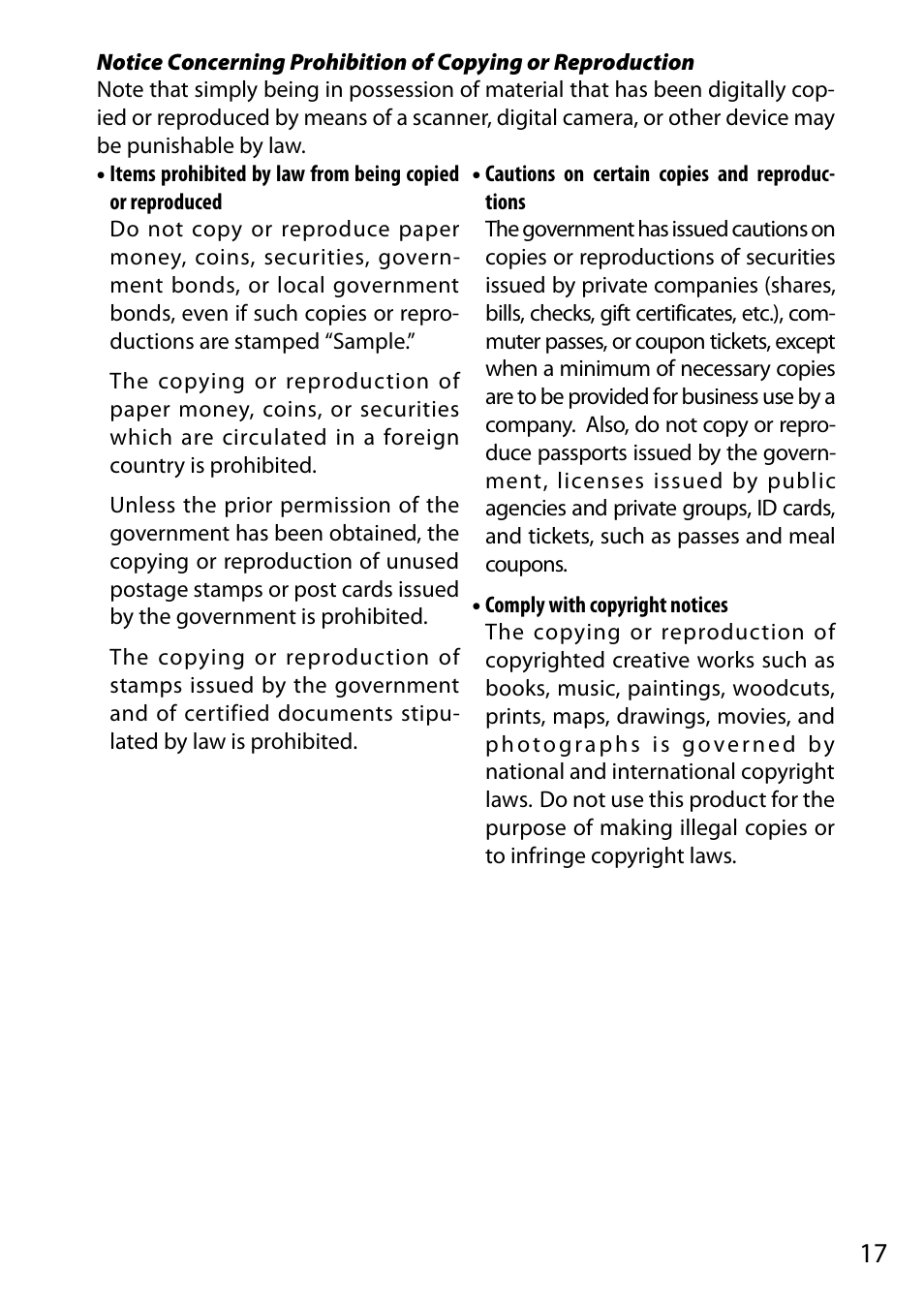 Nikon AW1 User Manual | Page 19 / 144