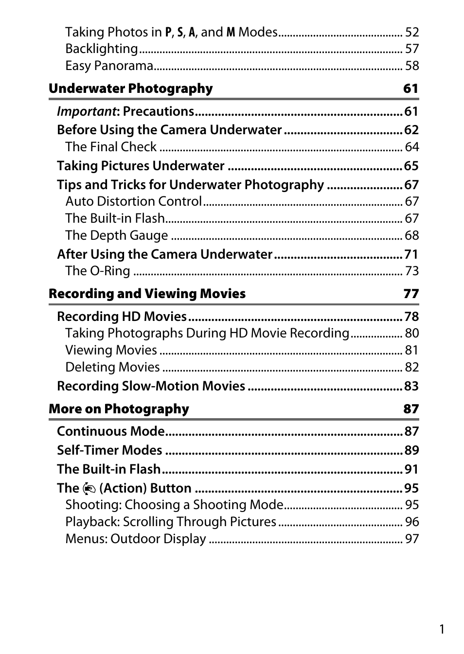 Nikon AW1 User Manual | Page 3 / 144