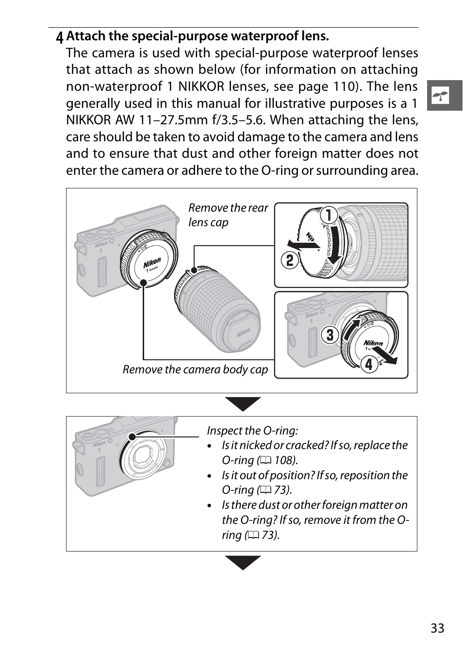 Nikon AW1 User Manual | Page 35 / 144