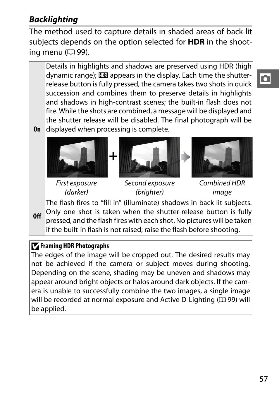 Backlighting | Nikon AW1 User Manual | Page 59 / 144