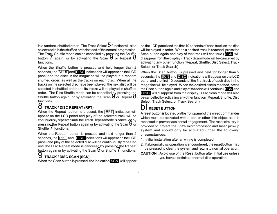 Audiovox Prestige P-MC3 User Manual | Page 5 / 8