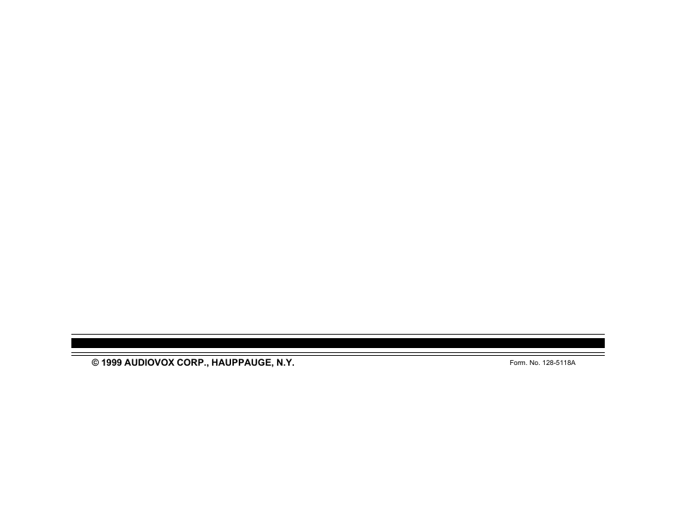 Audiovox Prestige P-MC3 User Manual | Page 8 / 8