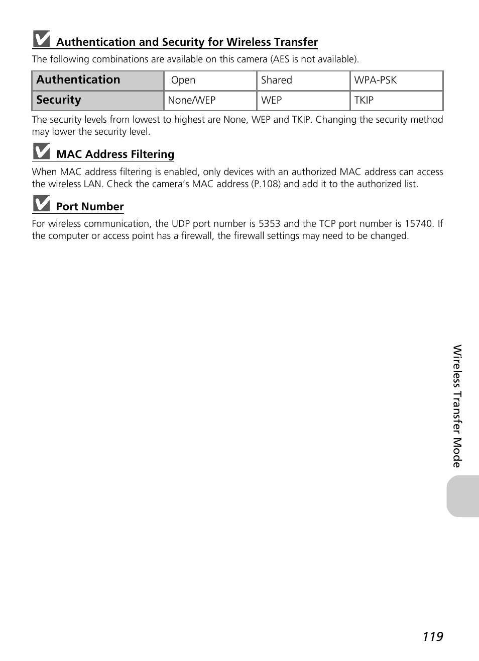 Nikon P3 User Manual | Page 121 / 161