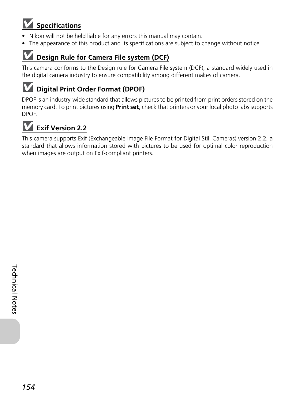 Nikon P3 User Manual | Page 156 / 161