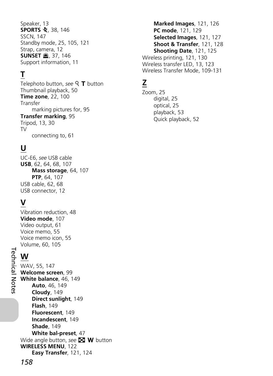 Nikon P3 User Manual | Page 160 / 161