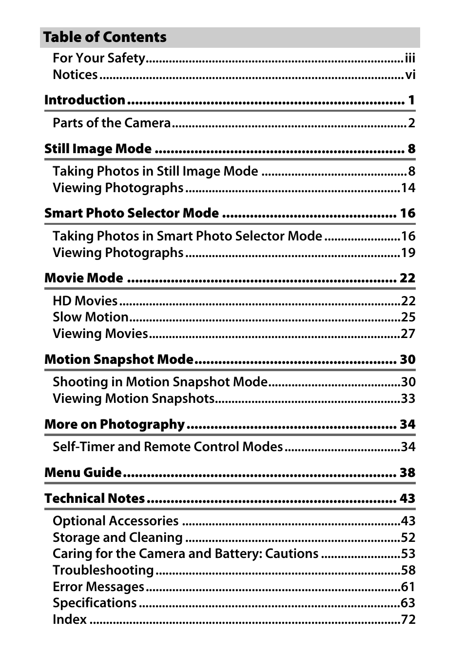 Nikon V1 User Manual | Page 2 / 88