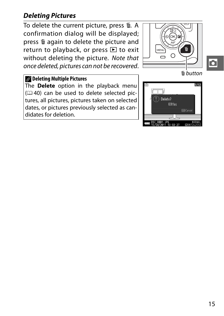 Nikon V1 User Manual | Page 27 / 88