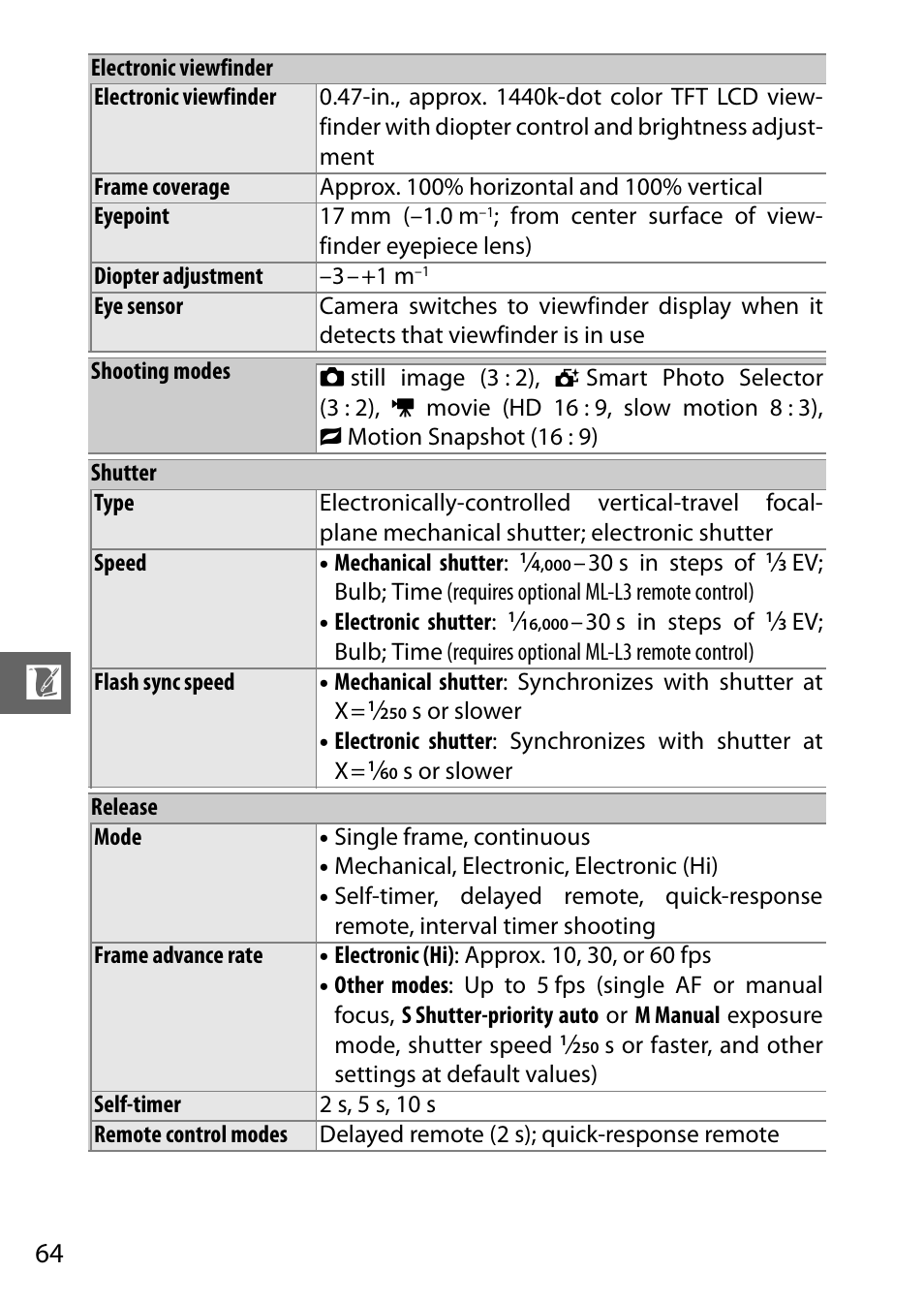 Nikon V1 User Manual | Page 76 / 88