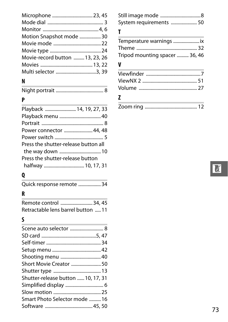 Nikon V1 User Manual | Page 85 / 88