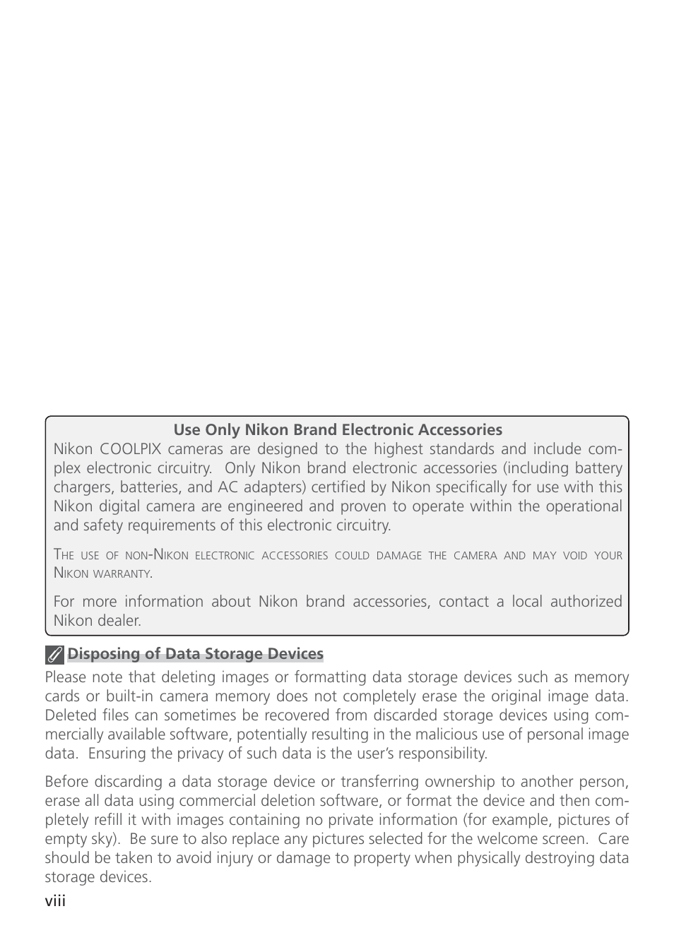 Nikon S4 User Manual | Page 10 / 108