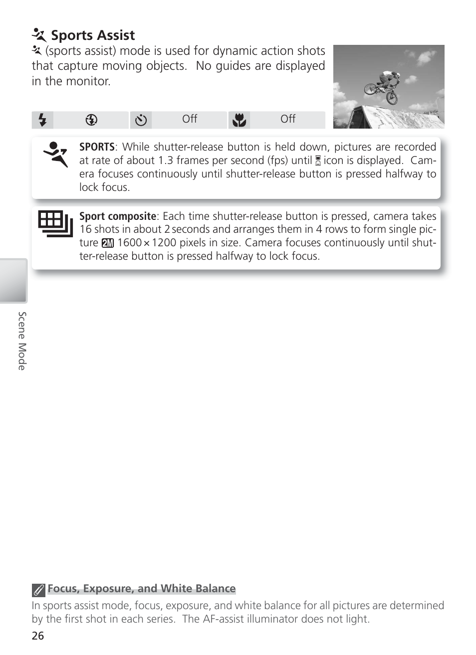 Sports assist | Nikon S4 User Manual | Page 36 / 108