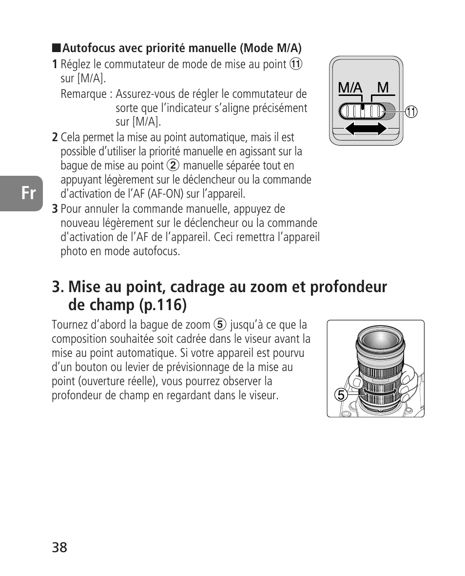 Nikon AF-S 24-70mm f-2.8G ED User Manual | Page 38 / 122