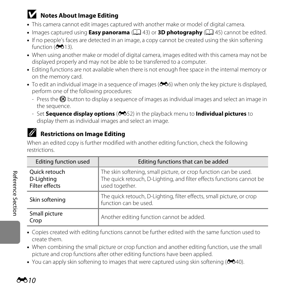 E10). for | Nikon L820 User Manual | Page 128 / 240