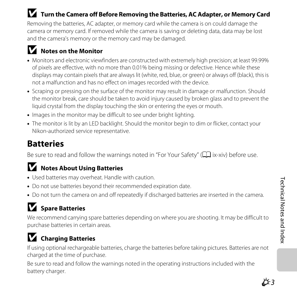Batteries, Batteries” (f3) b | Nikon L820 User Manual | Page 213 / 240