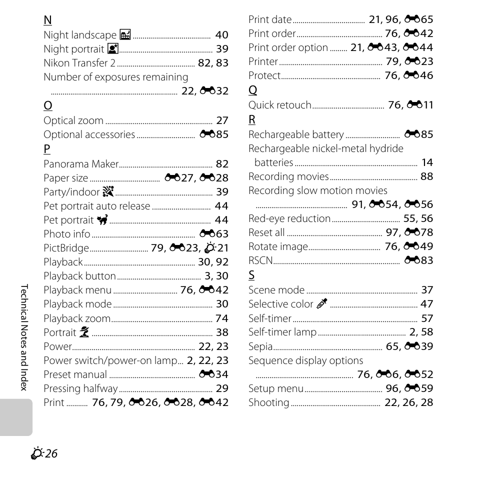 Nikon L820 User Manual | Page 236 / 240