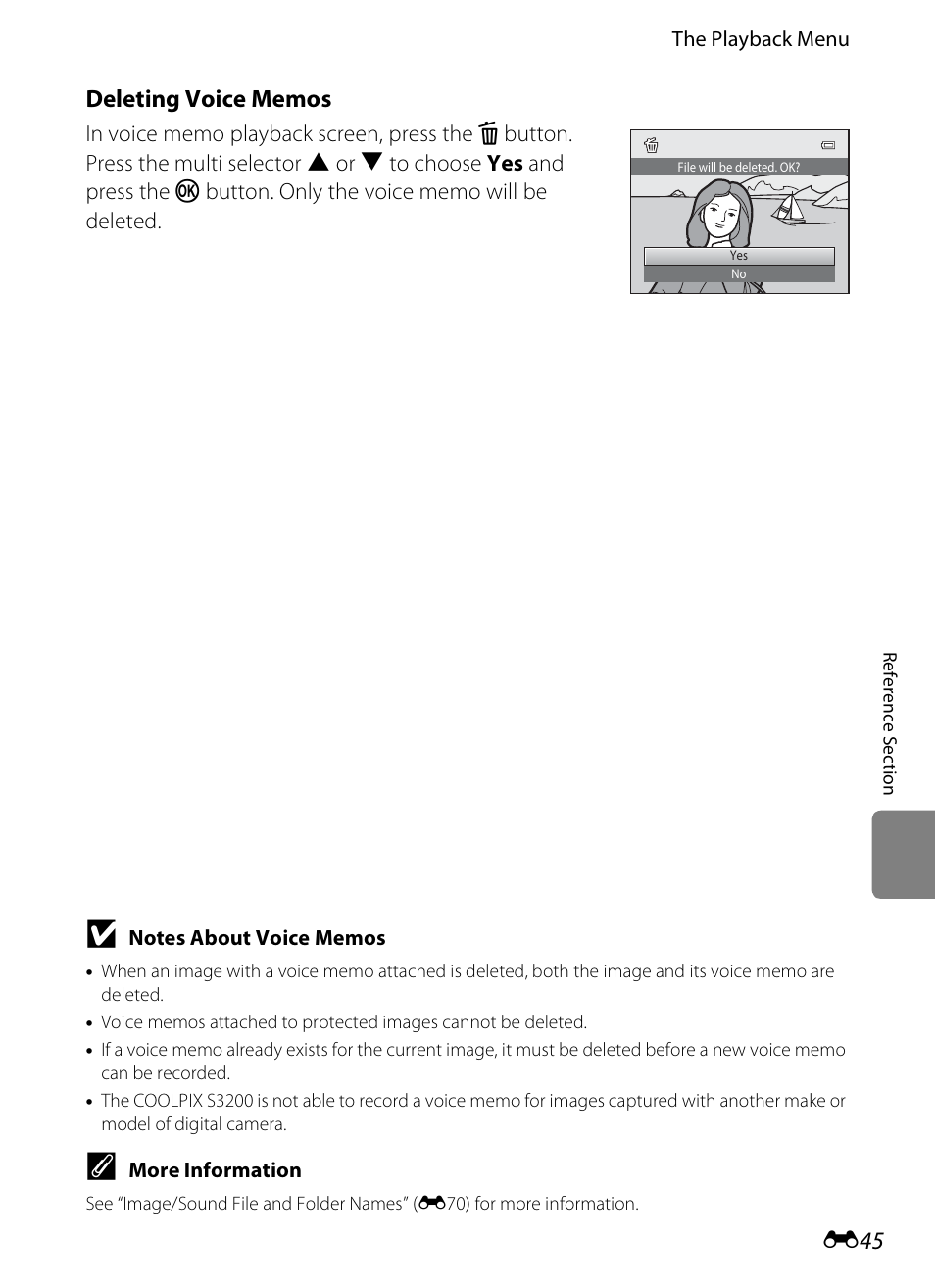Nikon S3200 User Manual | Page 149 / 204