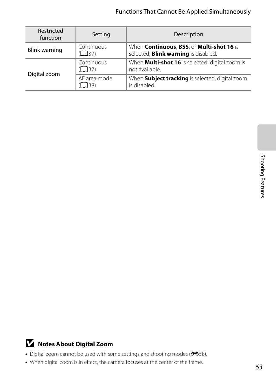 Nikon S3200 User Manual | Page 79 / 204