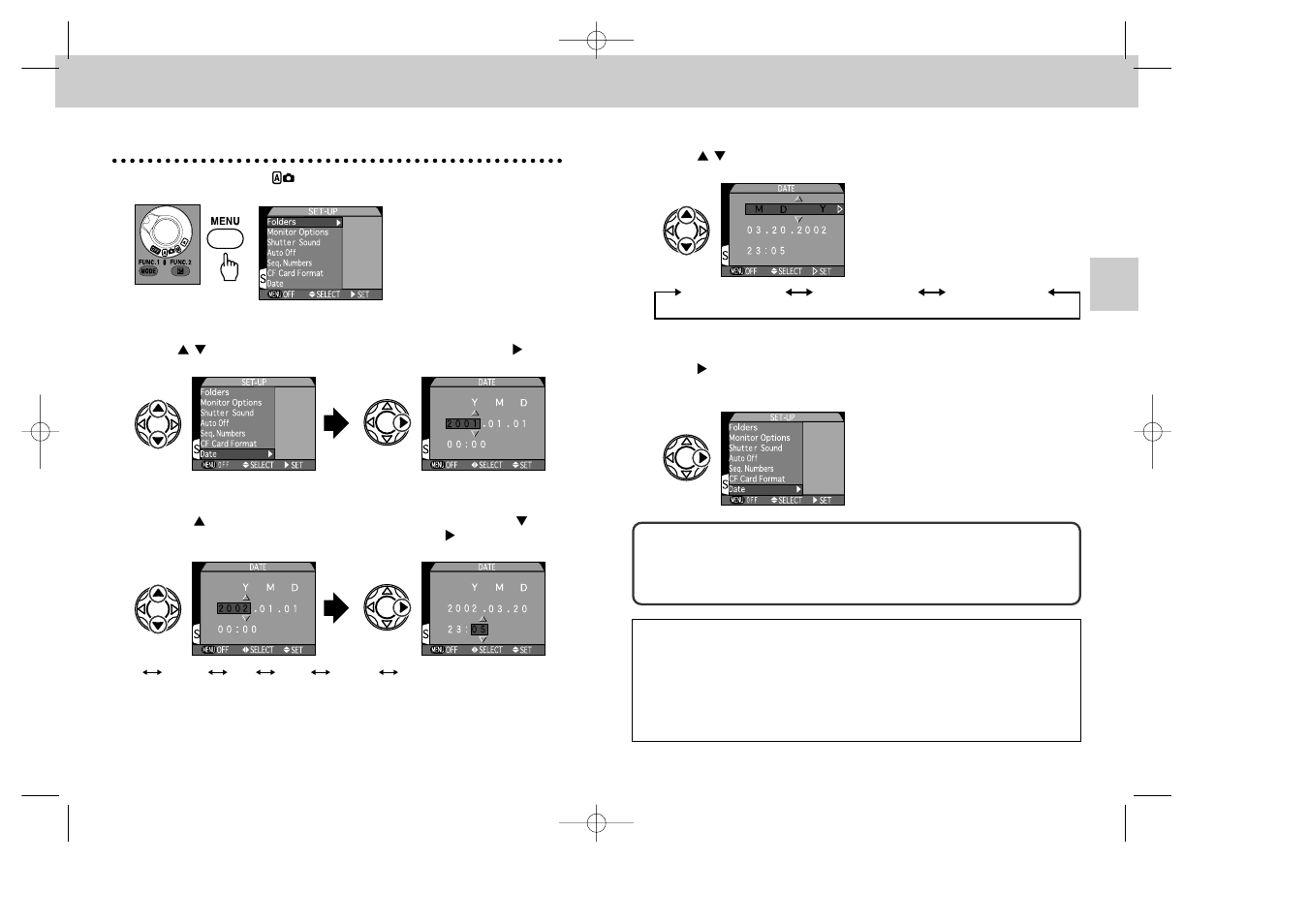 Setting date/time | Nikon 995 User Manual | Page 18 / 91