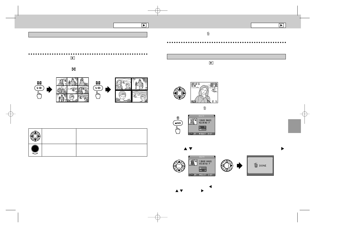 Playback, Deleting photographs | Nikon 995 User Manual | Page 39 / 91