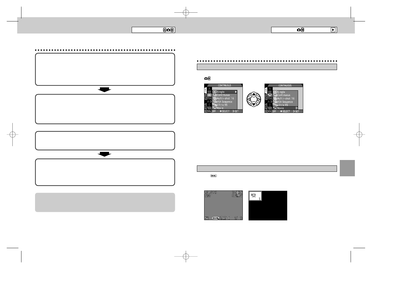 Recording movie/movie playback | Nikon 995 User Manual | Page 42 / 91