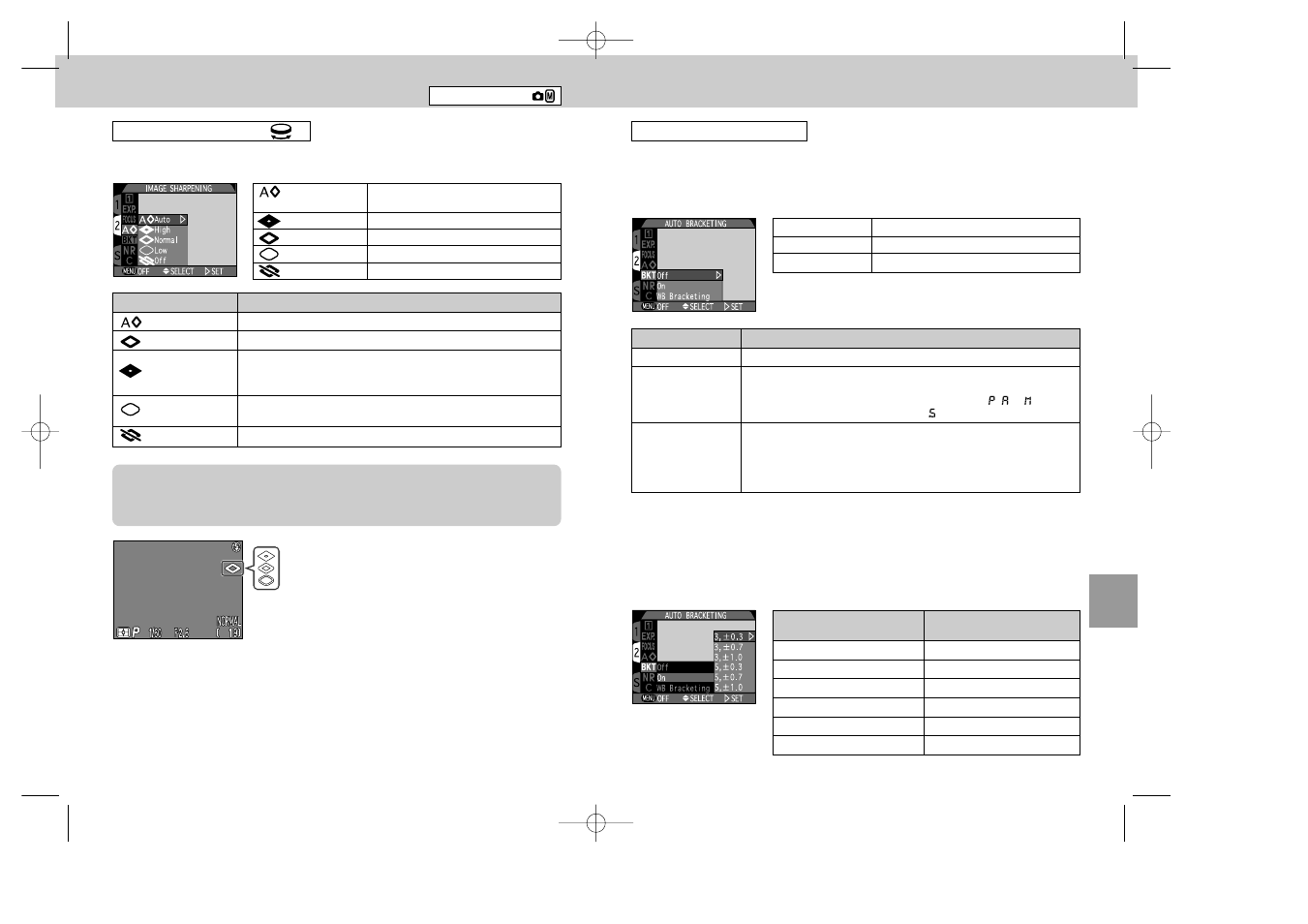 Setting shooting menus, Continued | Nikon 995 User Manual | Page 58 / 91