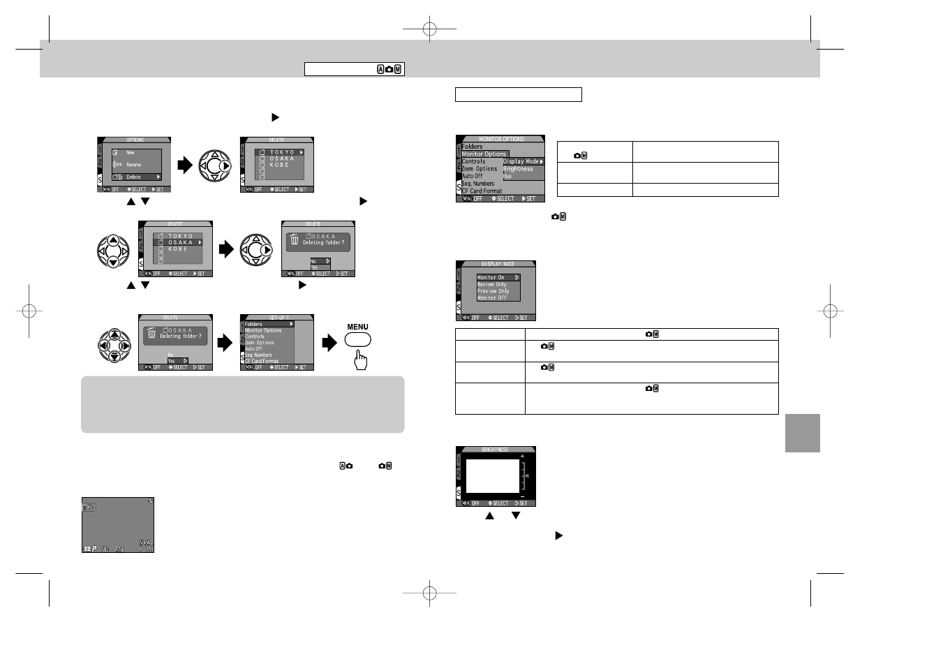 Setting shooting set-up menus | Nikon 995 User Manual | Page 63 / 91
