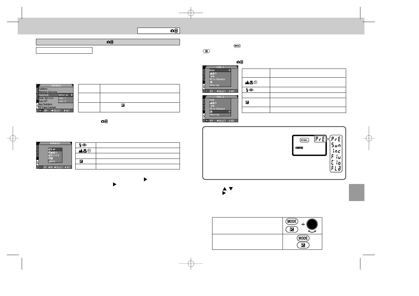 Setting shooting set-up menus | Nikon 995 User Manual | Page 66 / 91