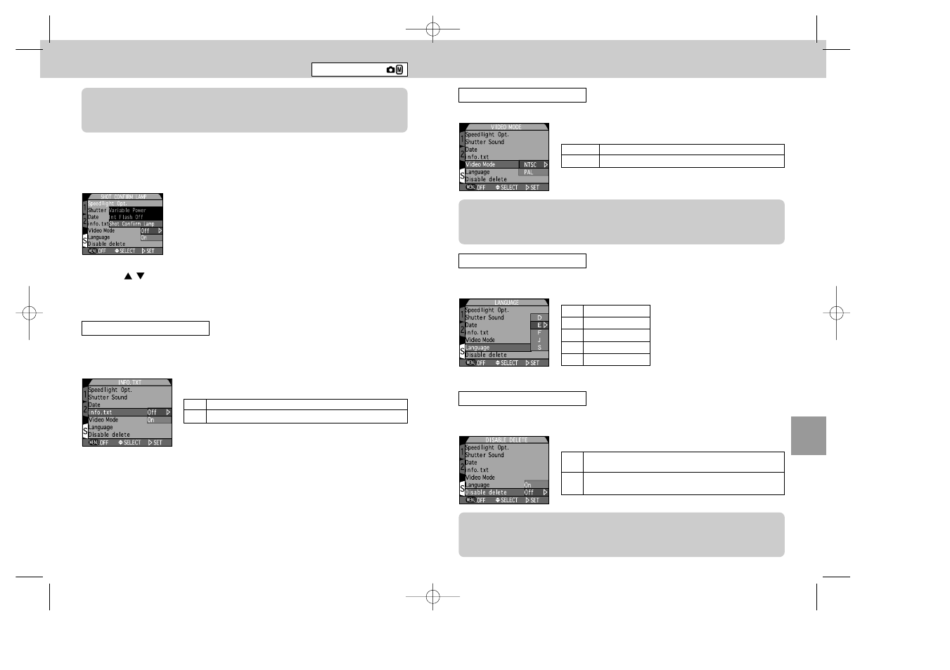 Setting shooting set-up menus | Nikon 995 User Manual | Page 68 / 91