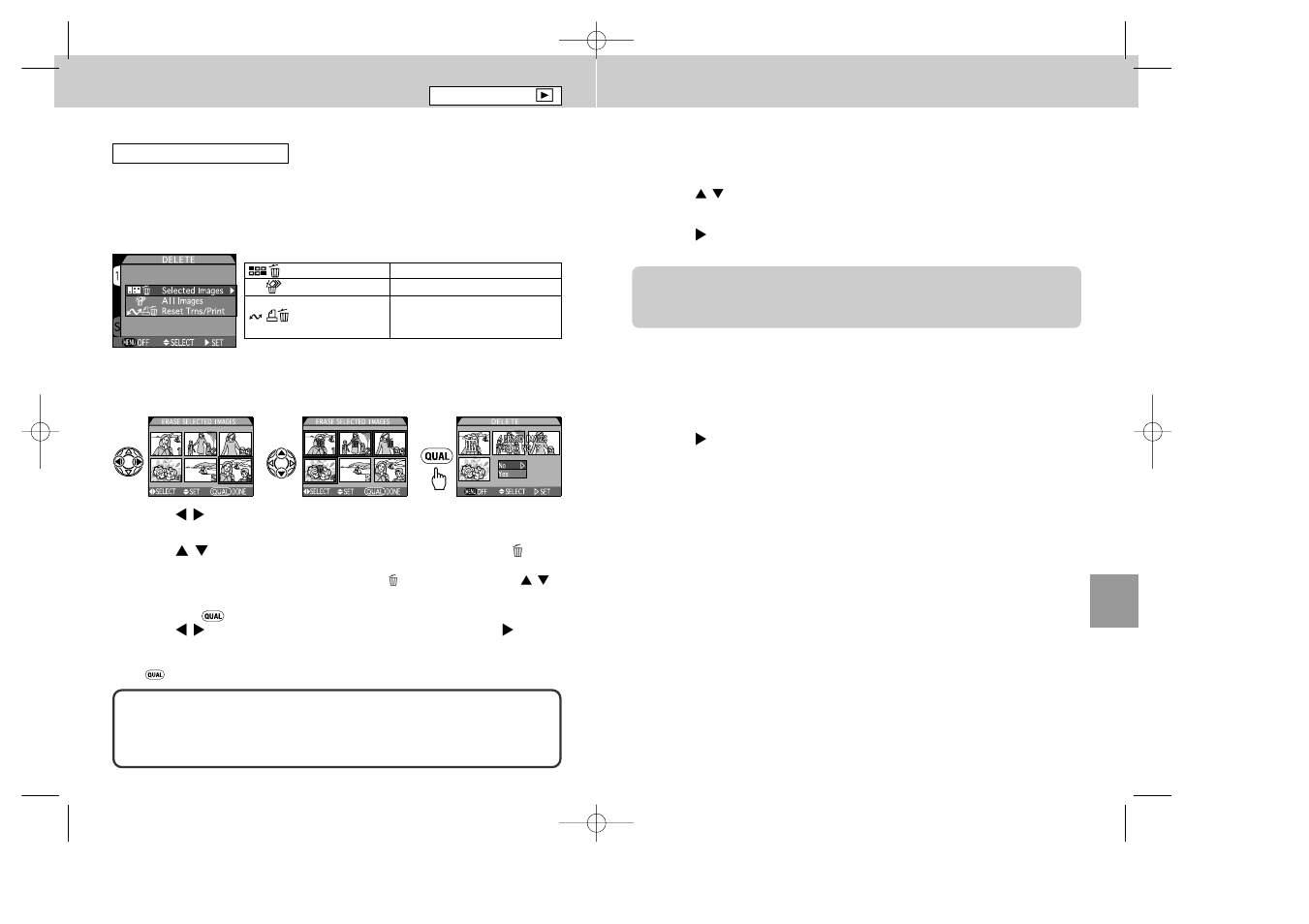 Playback menus | Nikon 995 User Manual | Page 70 / 91
