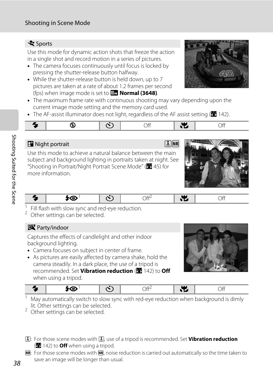 A 38) sce | Nikon S60 User Manual | Page 50 / 184