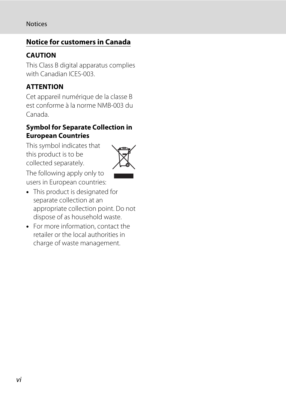 Nikon S60 User Manual | Page 8 / 184