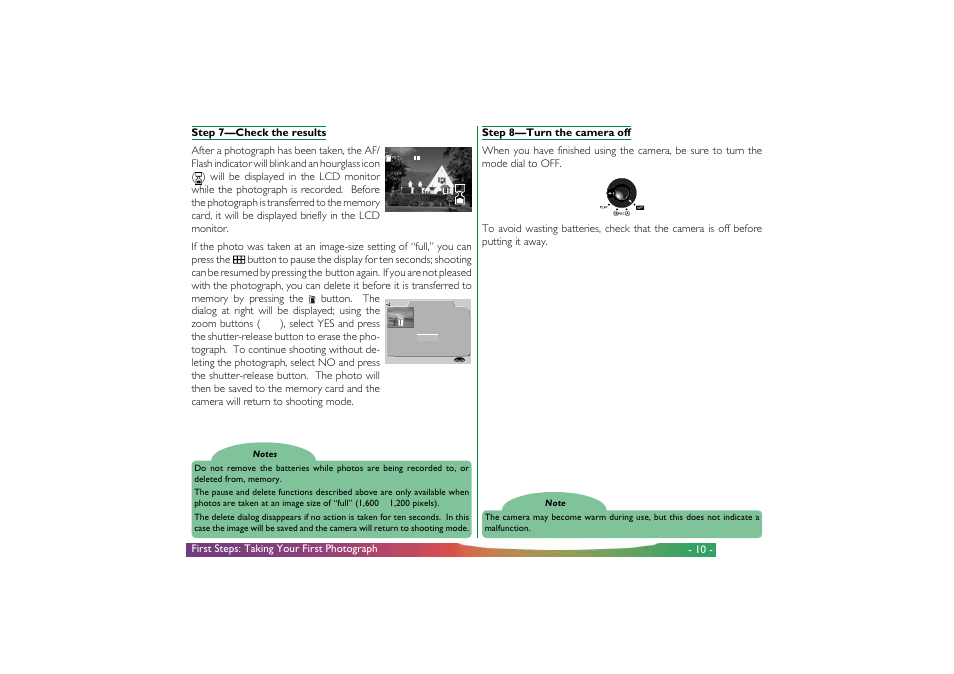 First steps: taking your first photograph | Nikon 700 User Manual | Page 10 / 53