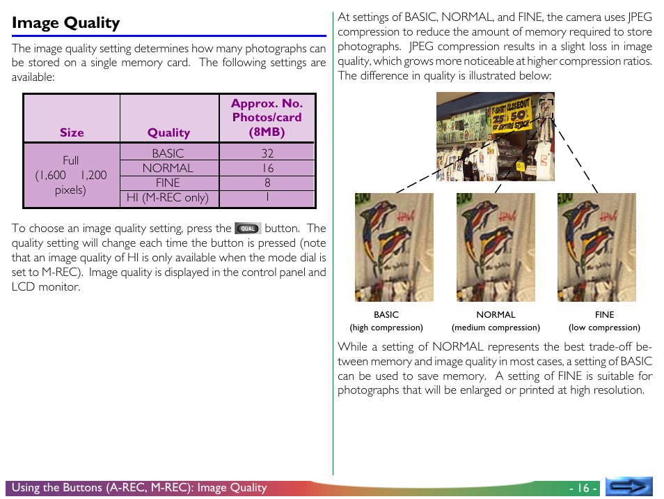 Image quality | Nikon 700 User Manual | Page 16 / 53