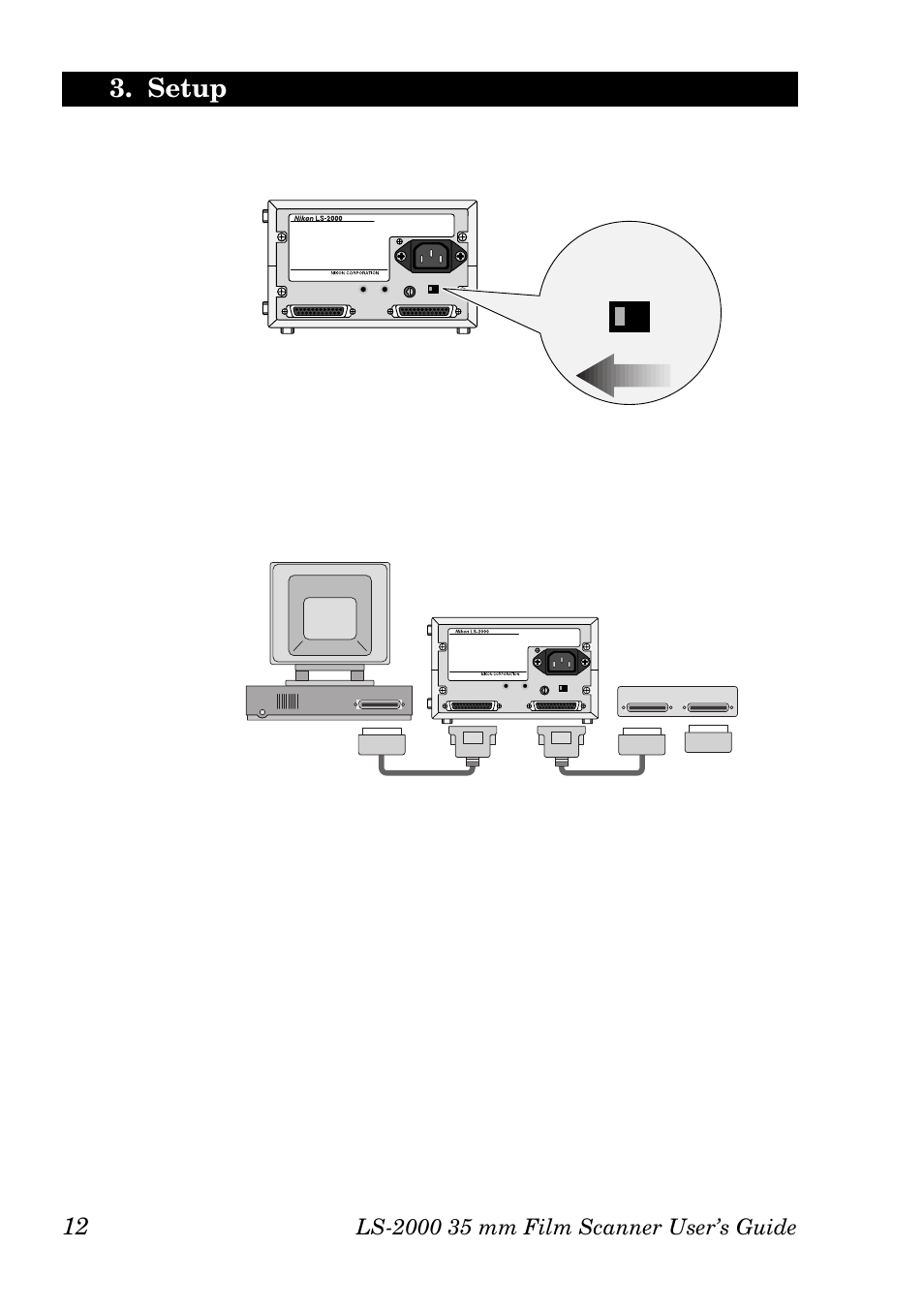 Setup, Nikon | Nikon LS-2000 User Manual | Page 22 / 47