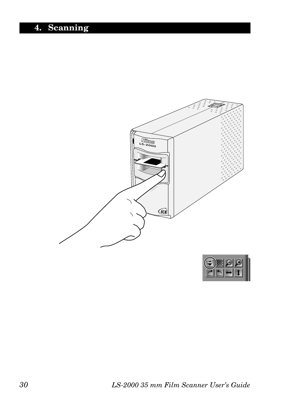 Scanning | Nikon LS-2000 User Manual | Page 40 / 47