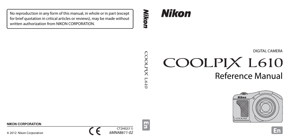 Nikon L610 User Manual | 252 pages