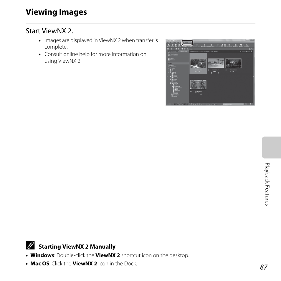 Viewing images | Nikon L610 User Manual | Page 105 / 252