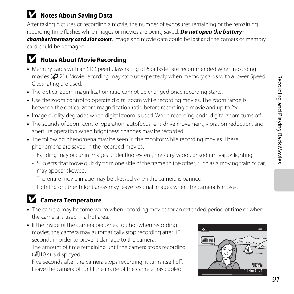 Nikon L610 User Manual | Page 109 / 252