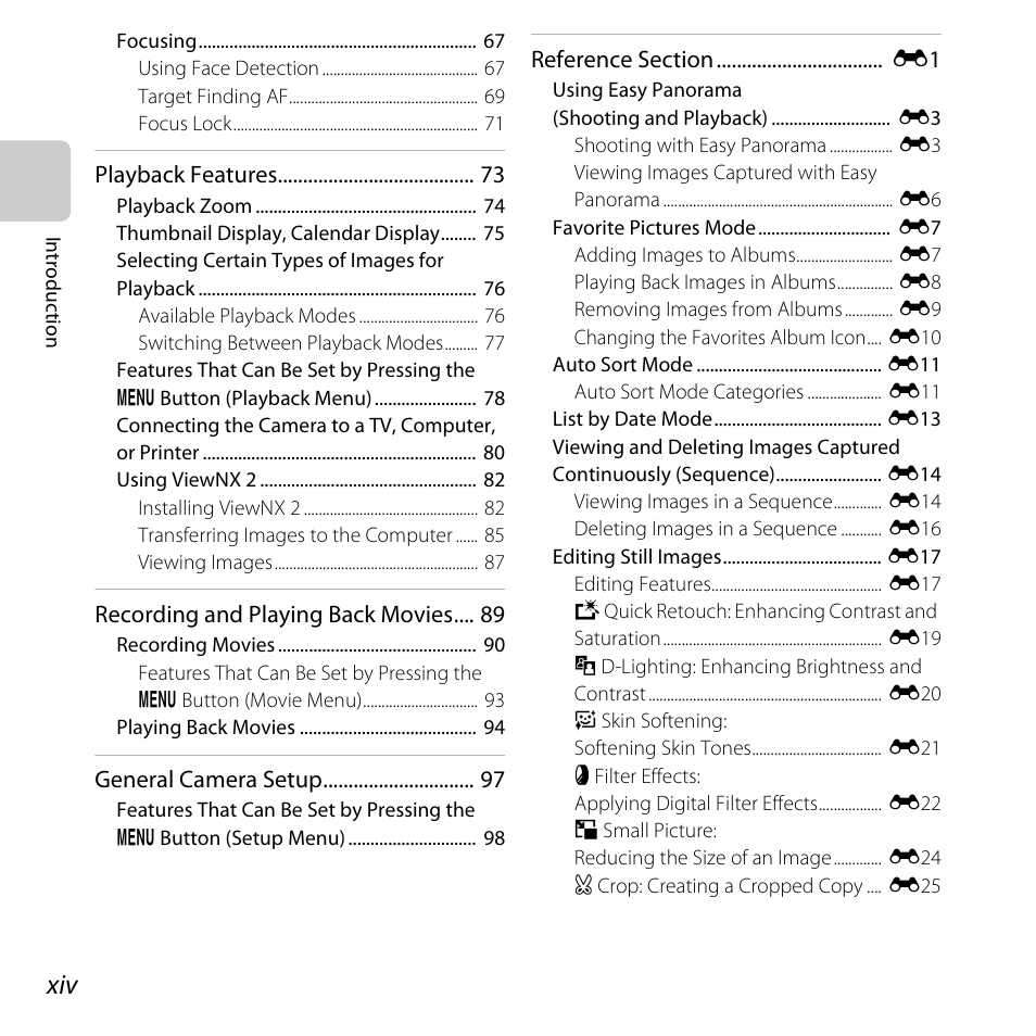 Nikon L610 User Manual | Page 16 / 252