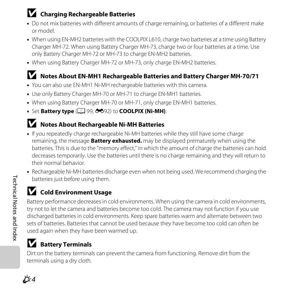 Nikon L610 User Manual | Page 224 / 252
