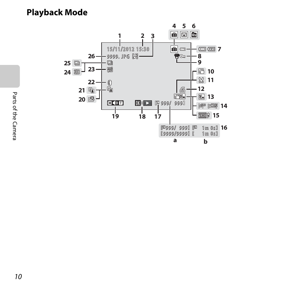 Playback mode | Nikon L610 User Manual | Page 28 / 252