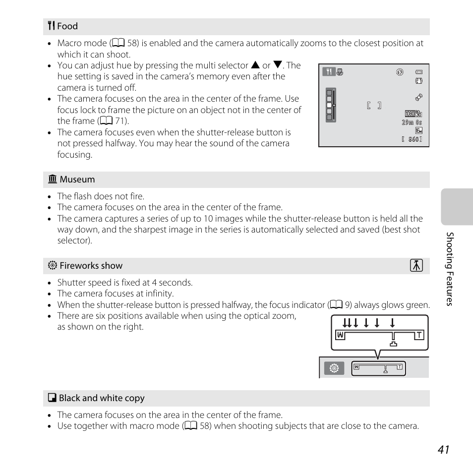 A 41) | Nikon L610 User Manual | Page 59 / 252