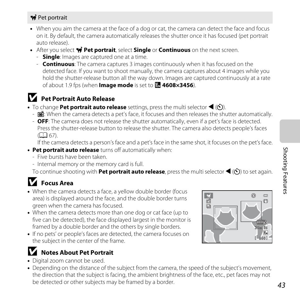 T (a 43) was de, A 43) | Nikon L610 User Manual | Page 61 / 252