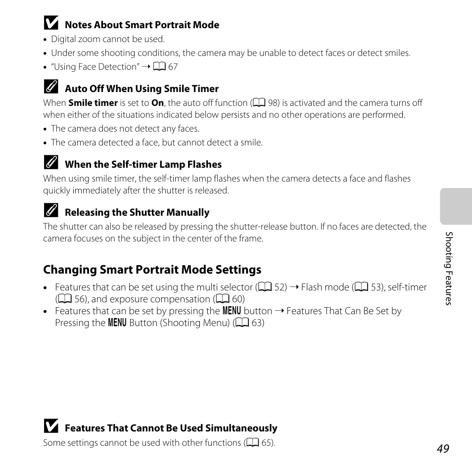 Nikon L610 User Manual | Page 67 / 252