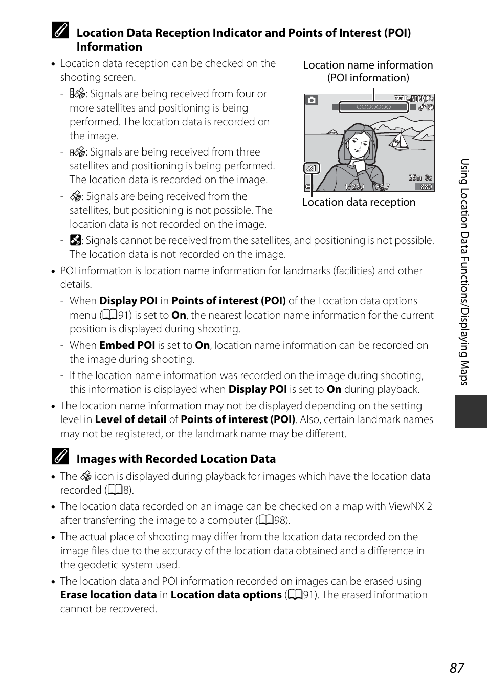 Nikon S9700 User Manual | Page 111 / 262
