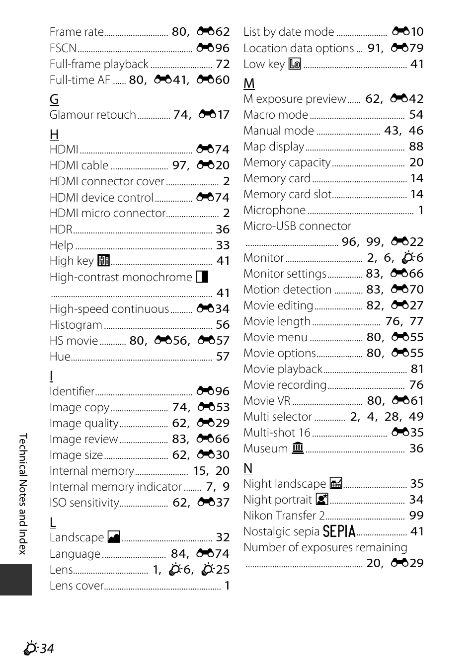 Nikon S9700 User Manual | Page 258 / 262