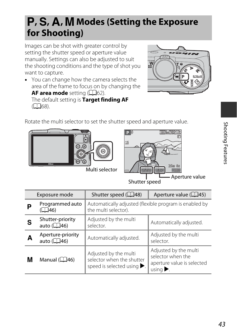 Nikon S9700 User Manual | Page 67 / 262